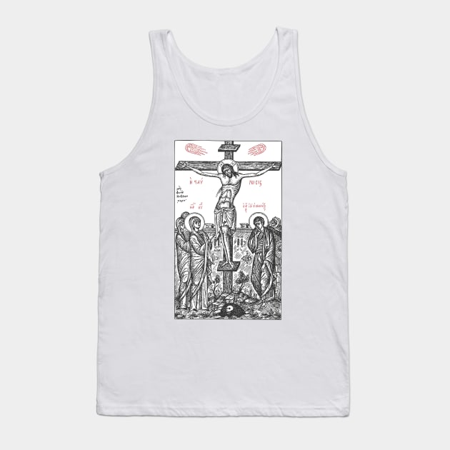 The Death of Christ Orthodox Tank Top by Beltschazar